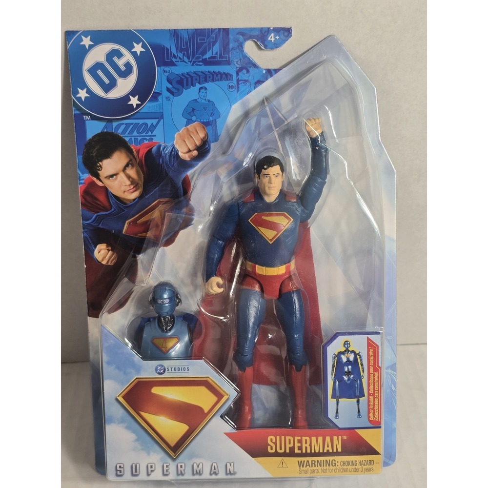 Spin Master DC Comics 2025 Superman Movie SUPERMAN 6" Action Figure BRAND NEW!!